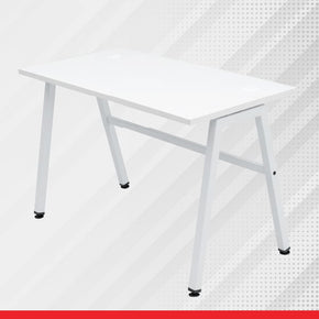 ANGLE - 4 Feet Office Table - Study Desk - White