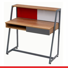 HOMEWORK Ergo Study Desk-Grey-Transteel