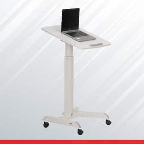 MOVE BASICS-Height Adjustable Multi Purpose Laptop Table With Wheels - Transteel