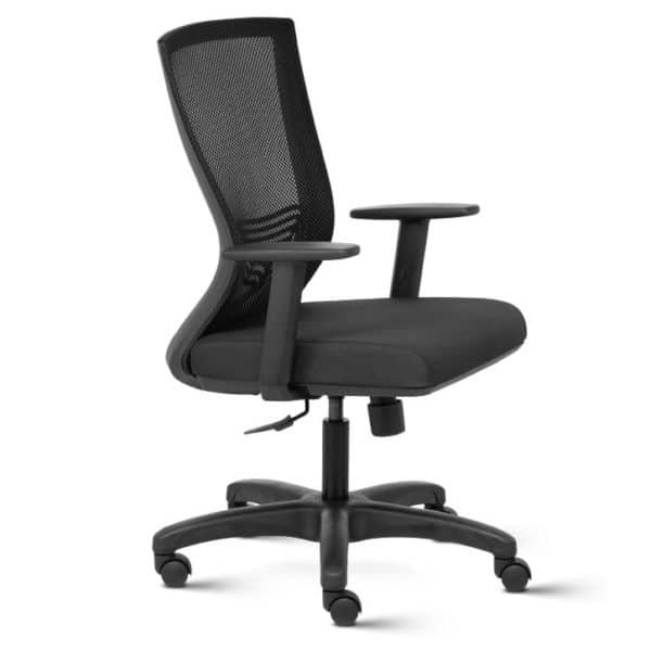 Reflex Mid Back Mesh Ergonomic Computer Chair with Adjustable Arms