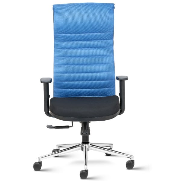 Black Neo High Back Mesh Ergonomic Chair with adjustable arms