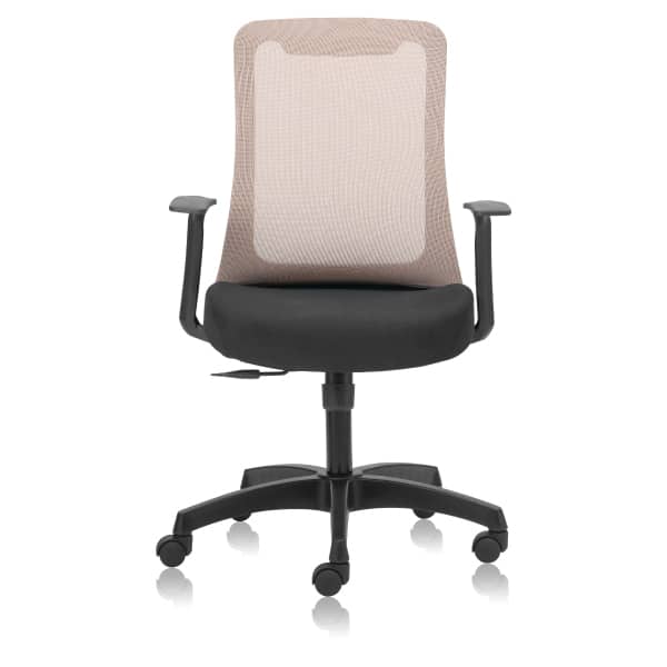 Reflect Mid Back Mesh Backrest Ergonomic Chair with Fixed Arms - TRANSTEEL