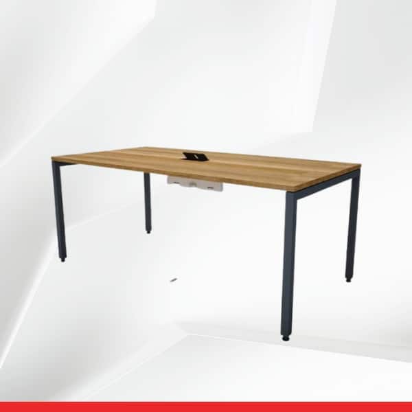 Alchemy - Meeting Table - 6 Persons - Size 5 Feet X 2 Feet 6 Inches-TRANSTEEL