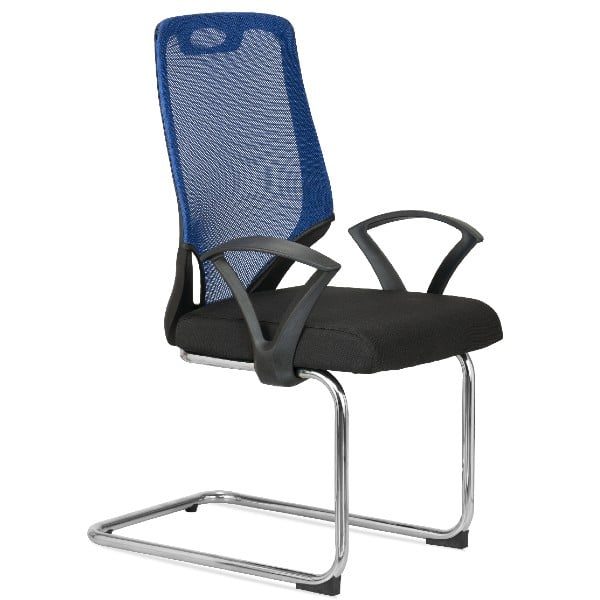 Flair Mid Back Mesh Ergonomic Visitor Chair with Fixed arms