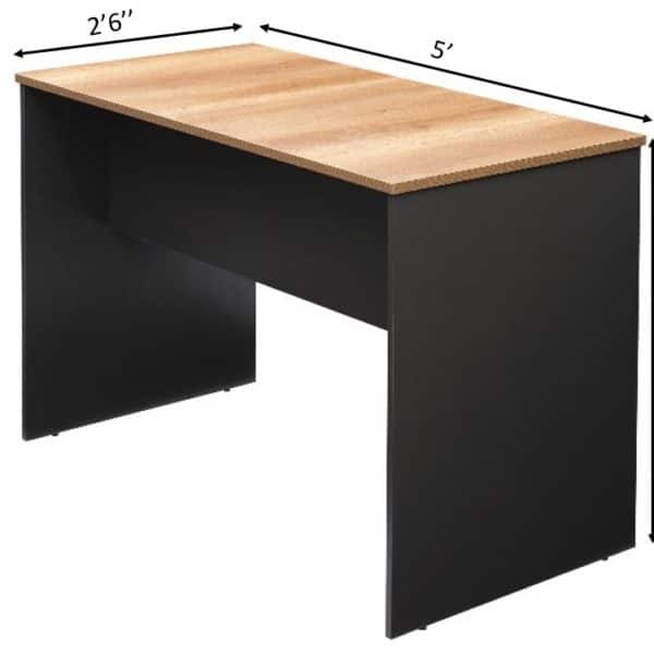 Oslo fixed High Table for Sit Stand work . 5 Feet (With ) X 2 Feet 6 Inches ( Depth ) X 3 Feet 6 Inches Height