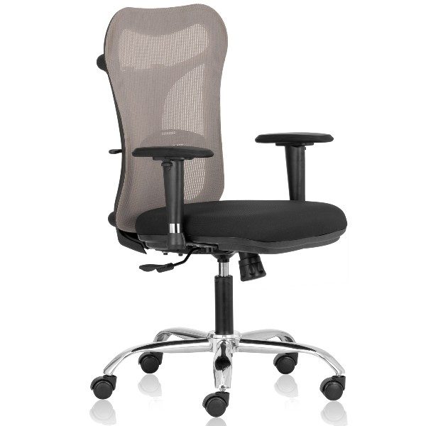 Helix Mid Back chair with 2D arms , adjustable lumbar support and Synchro tilt with multiple lock