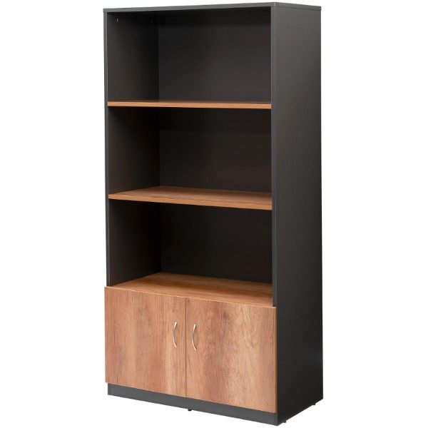 Book / Filing Shelf with bottom cabinet