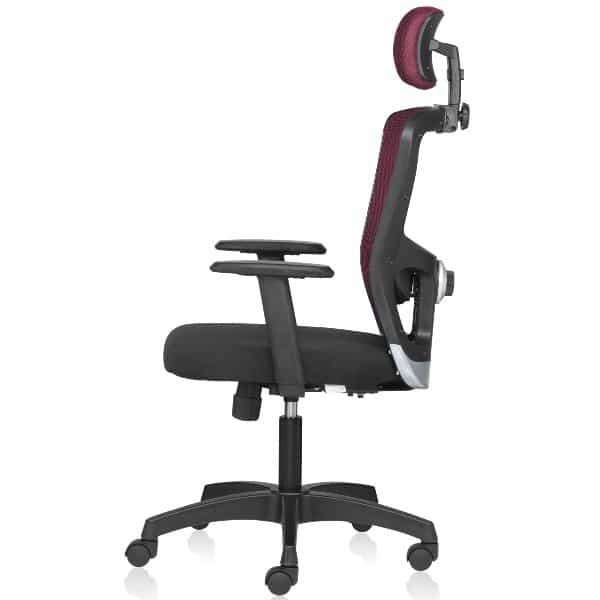 Fluid Basics Mesh High Back chair with 1D Adjustable arms