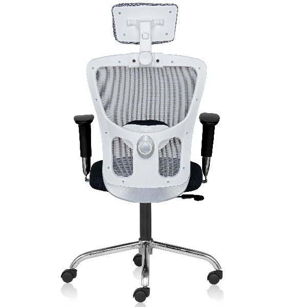 Relay Ultra Mesh High Back chair with 2D Adjustable arms , Multi lock and Steel chrome base