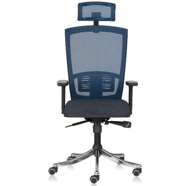 Matrix Mesh High Back chair with 3D Adjustable arms , Multiple position tilt lock and chrome plated base