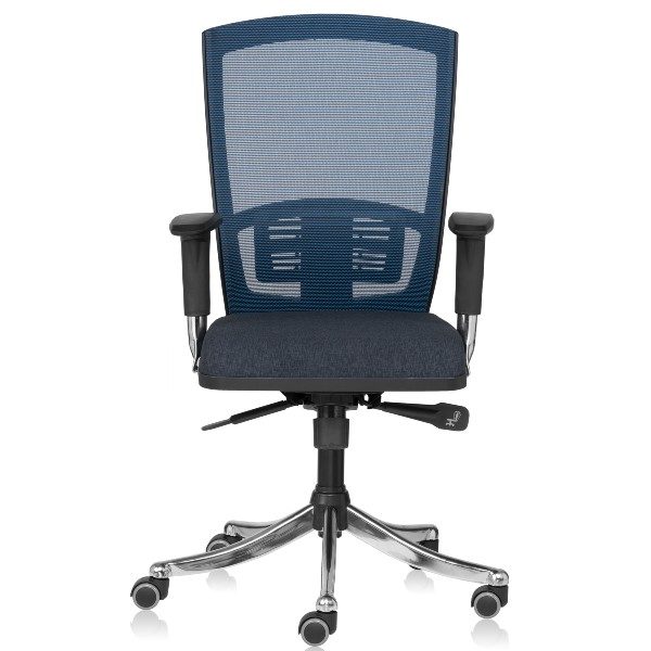 Matrix Mesh Mid Back chair with 2D Adjustable arms , Multiple position tilt lock and chrome plated base