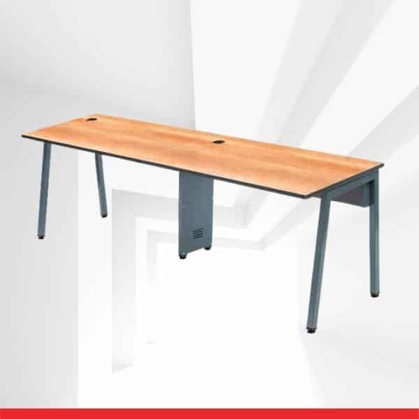 Alchemy – Side To Side – Office Table for 2 (4 Ft X 2 Ft Per Person)-TRANSTEEL