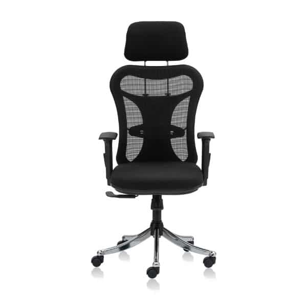 HELIX High Back Mesh Ergonomic Chair with 3Way Adjustable Arms & Multi Lock Tilt - TRANSTEEL