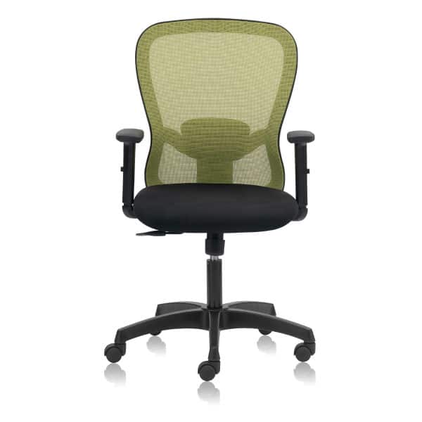 SMART Medium Back Mesh Ergonomic Chair with Adjustable Arms - TRANSTEEL