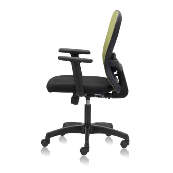 SMART Medium Back Mesh Ergonomic Chair with Adjustable Arms - TRANSTEEL