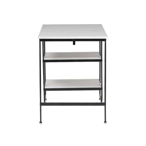 SOHO Table Of Size 4 Feet X 2 Feet With Open Shelving - TRANSTEEL