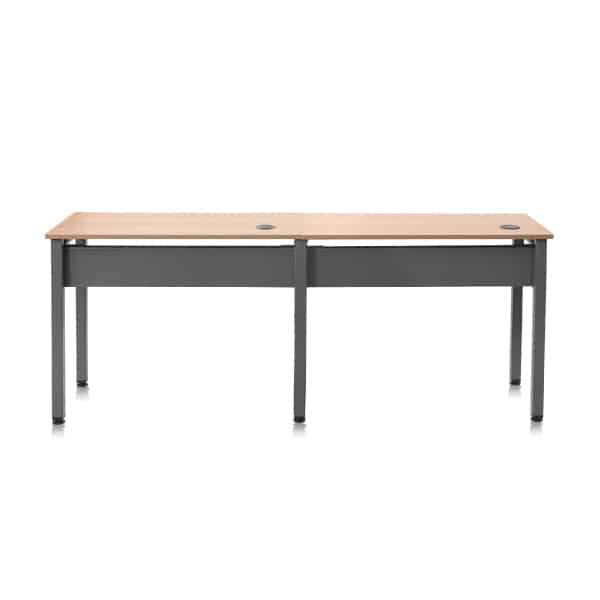 Alchemy – Side to Side – Office Table for Two Persons | Size: 3 Feet Length X 1 Feet 6 Inches Depth - TRANSTEEL
