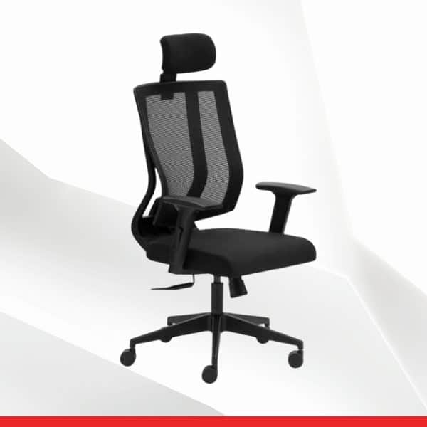 Freedom High Back Mesh Ergonomic Chair with 3D Arms and Multi Lock Tilt Mechanism-TRANSTEEL