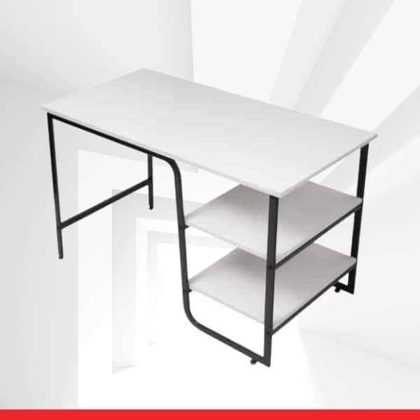 SOHO Table Of Size 4 Feet X 2 Feet With Open Shelving-TRANSTEEL
