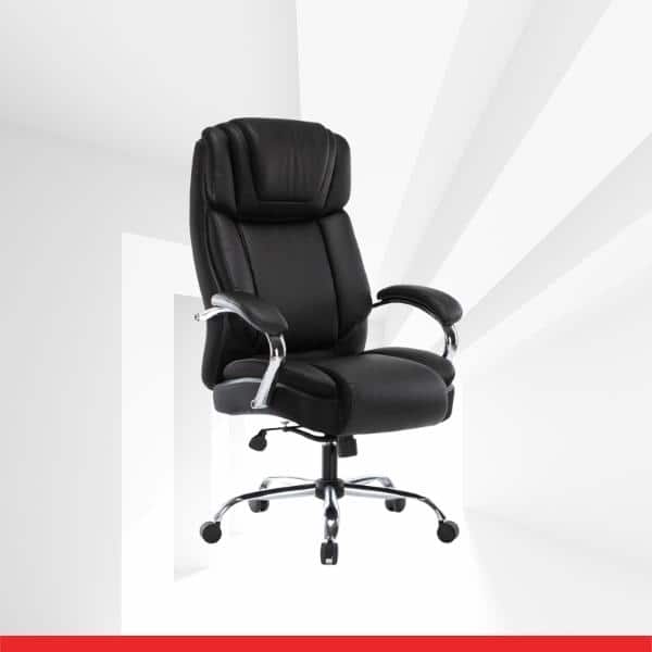 TITAN BOSS - Black Colour High Back Office Furniture Chair - TRANSTEEL