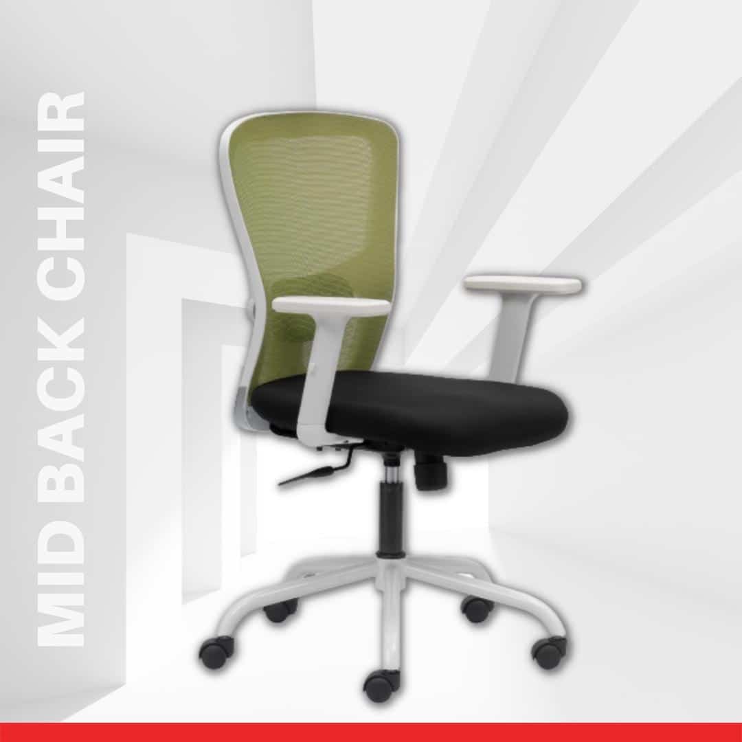 Mid Back Office Chairs-TRANSTEEL