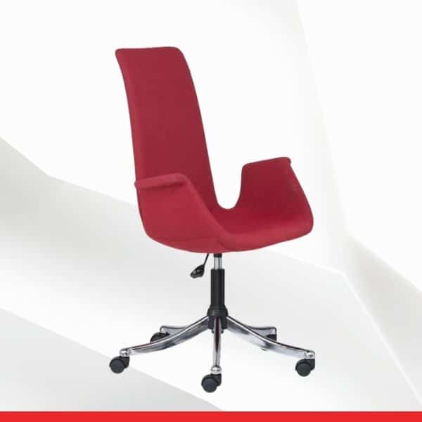 NU SPIN Swivel RED chair -TRANSTEEL