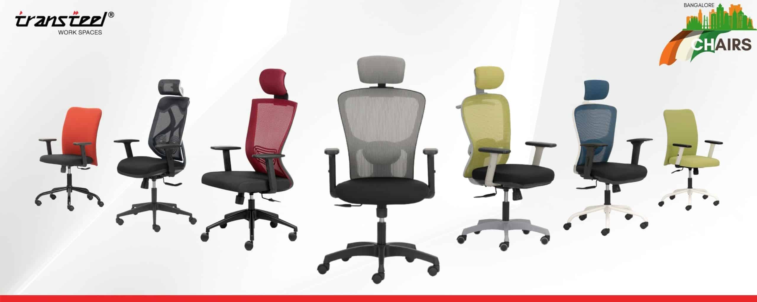 Office chairs in Bangalore - Transteel, India
