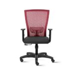 Reflex - Mid Back Ergonomic Office Chair with Mesh Back and Adjustable Arms - TRANSTEEL