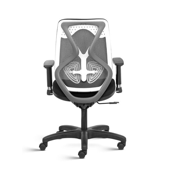 Suit Mid Back Mesh Ergonomic Chair with adjustable Arms