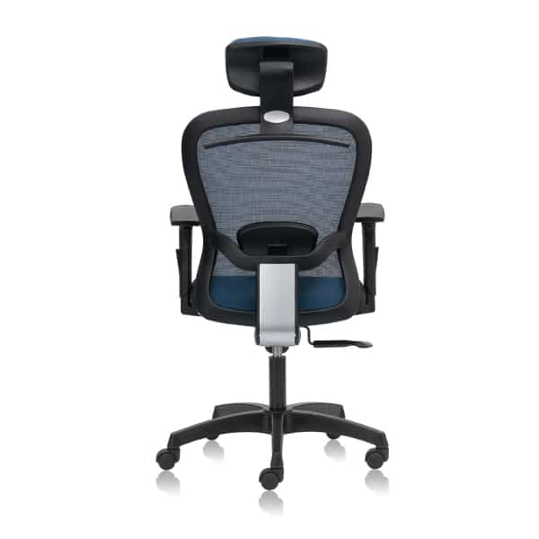 SMART High Back Mesh Ergonomic Chair with One Way Adjustable Arms & Multi Lock Tilt - TRANSTEEL