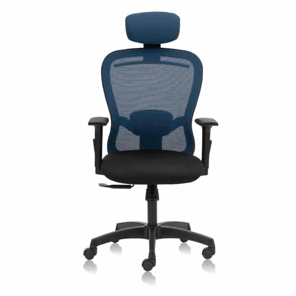 SMART High Back Mesh Ergonomic Chair with One Way Adjustable Arms & Multi Lock Tilt - TRANSTEEL