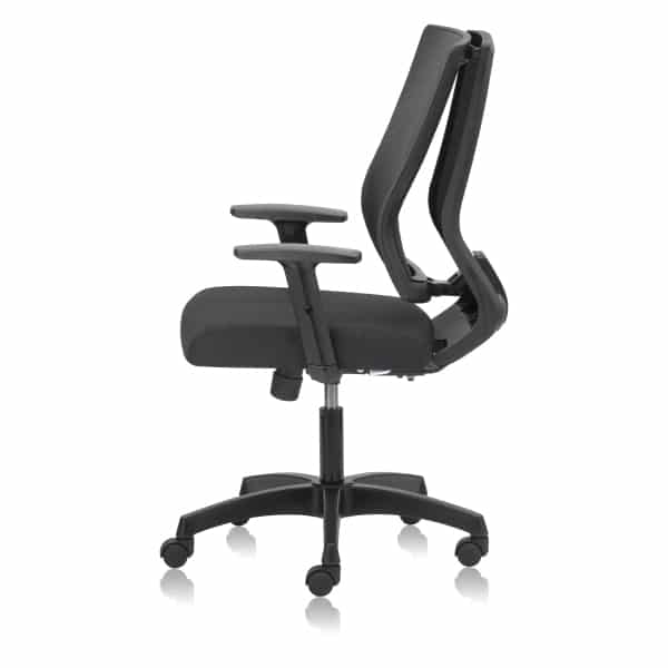 FREEDOM Mid Back Mesh Ergonomic Chair with 3D Arms and Multi Lock Tilt Mechanism - TRANSTEEL