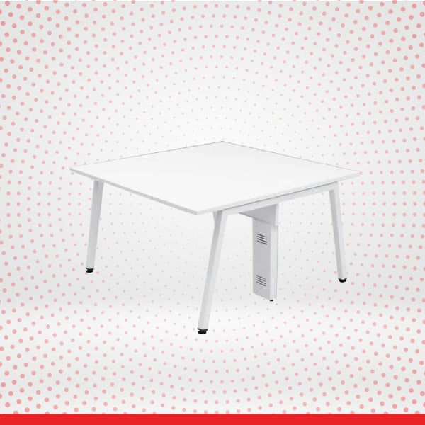 ALCHEMY-PRO Max-Back To Back-Office Workstation For 2 (4f X 2f Per Person)-White-Transteel