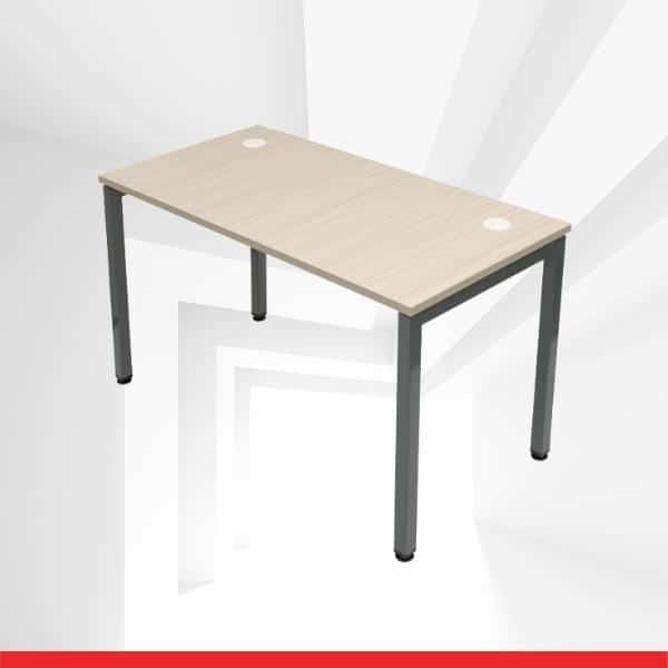 Alchemy – Office Table for Staff – 4 Feet (L) X 2 Feet (W) Without Modesty Panel - TRANSTEEL