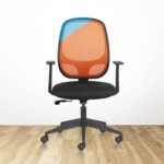 ANYTIME – Mid Back Office Chair with Mesh Back and Arms