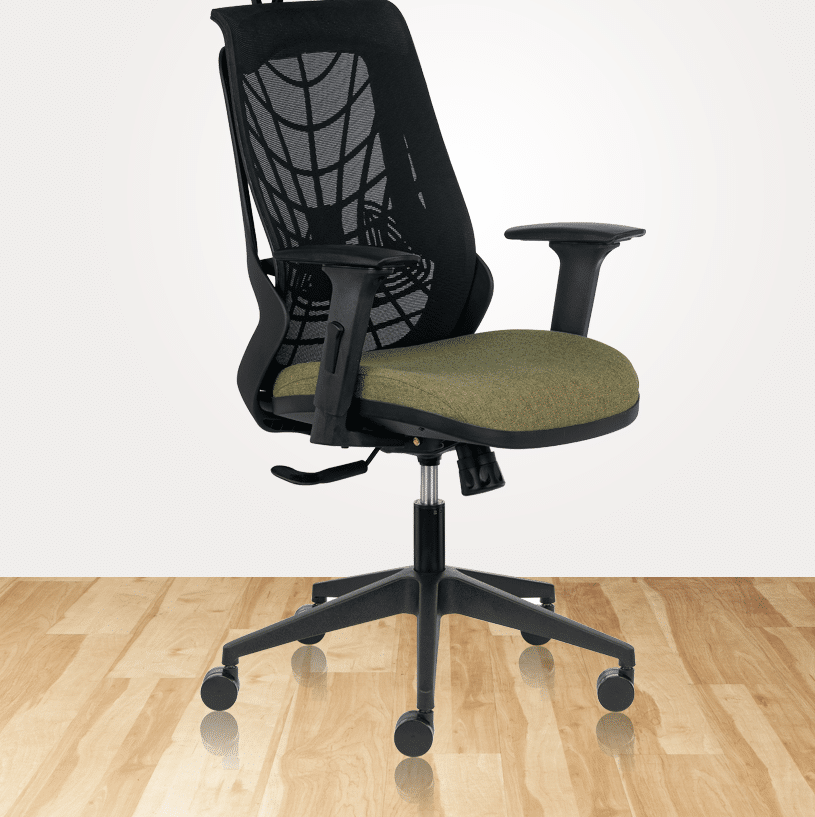 PHOENIX High Back Ergonomic Office Chair With 3D Arms – Black