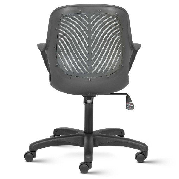 Aqua Black Study Chair