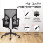 BIONIC Mid Back Ergonomic Office Chair with Mesh Back & 1D Arms