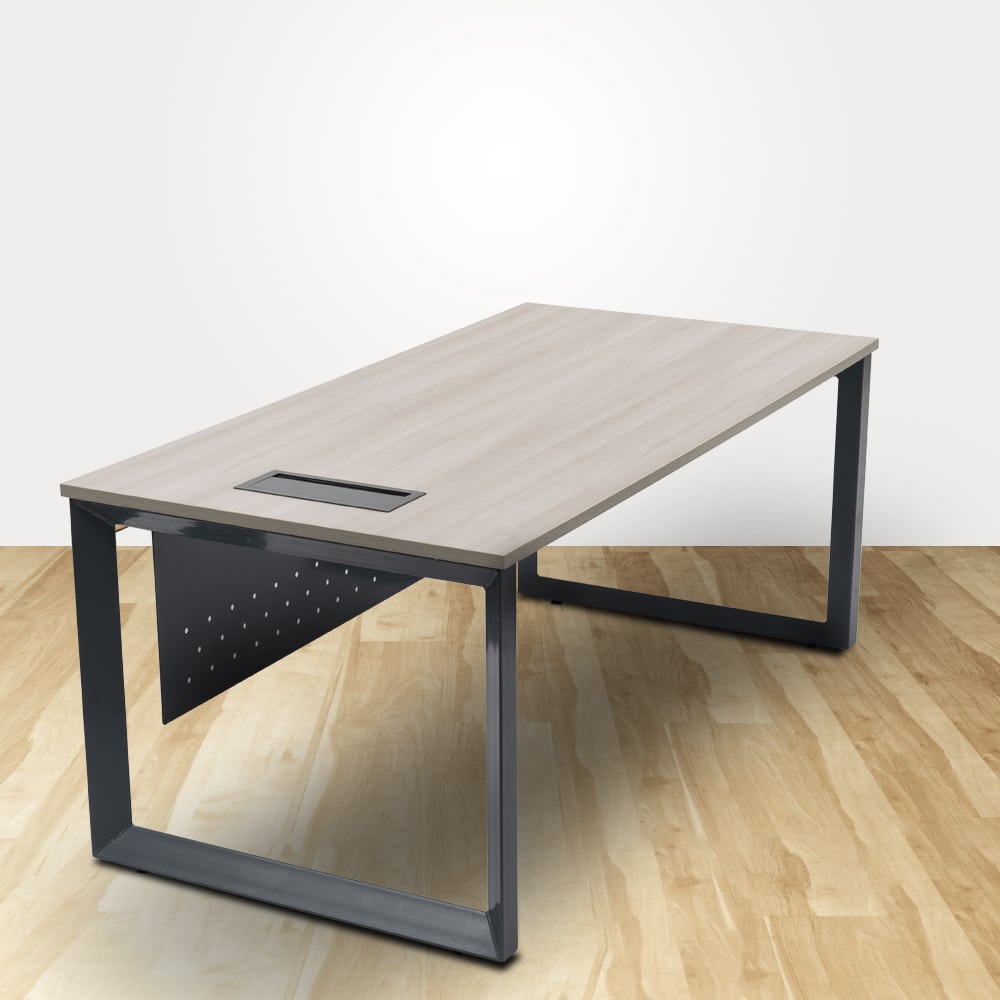 CEO Table 5ft with modesty panel & 25mm MO top - VERTEX SERIES