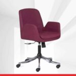 CHIC Chair - Maroon - Transteel