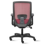 Euro Mid Back Mesh Ergonomic Task Chair with Adjustable Arms