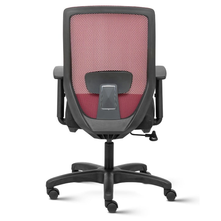 Euro Mid Back Mesh Ergonomic Task Chair with Adjustable Arms