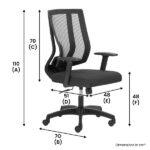 FREEDOM Medium Back Mesh Ergonomic Chair