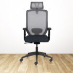 EURO Basics HB Ergonomic Office Chair With Mesh Back & 1D Arms