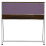 HomeWork Ergo Study Desk with Pinboard, Writing Board, Pencil Drawer and Open Shelf & Storage