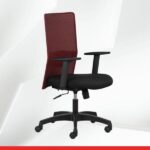 Hello - Red Ergonomic Office Chair - Transteel