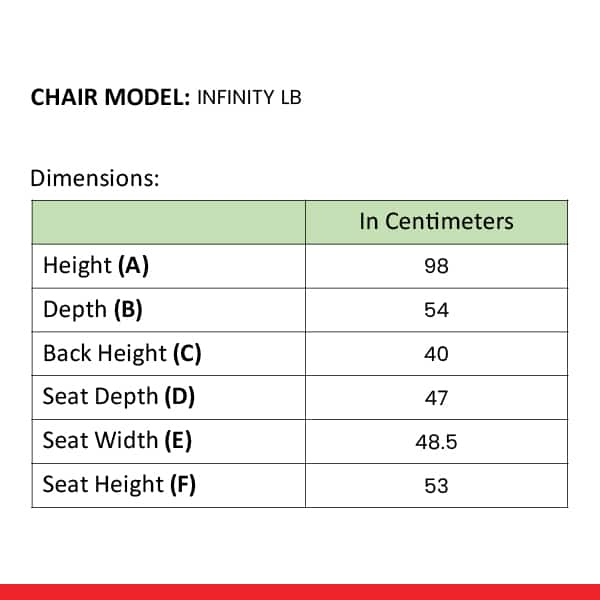 INFINITY – Low Back Chair with Fabric Seat With Out Arms