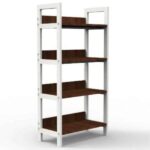 Lattice Bookcase – White - Transteel