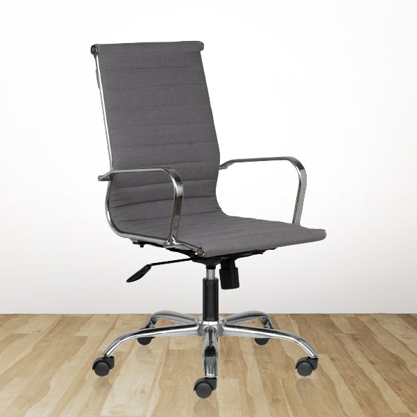 MEDLEY Grey Mid Back Ergonomic Office Chair