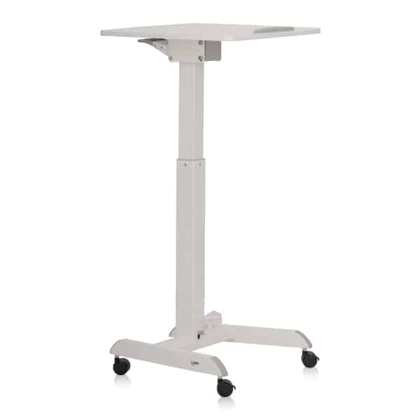 MOVE BASICS-Height Adjustable multi purpose laptop table with wheels - Transteel